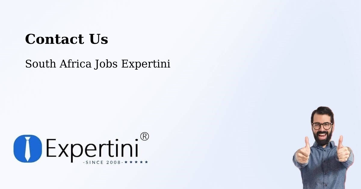 Contact Expertini – Vrede - South Africa Jobs Expertini