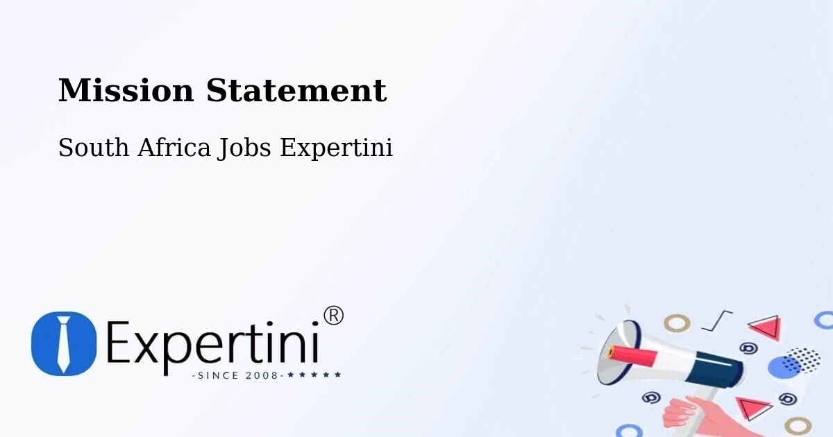 Corporate Mission – Vrede - South Africa Jobs Expertini