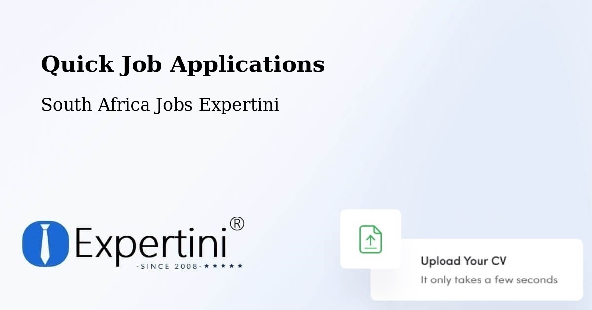 Quick Apply Feature – Vrede - South Africa Jobs Expertini