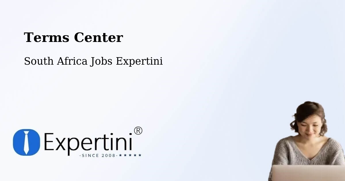Terms of Service – Vrede - South Africa Jobs Expertini